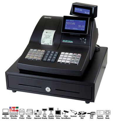 SAM4s NR-510 Raised Keyboard Cash Register